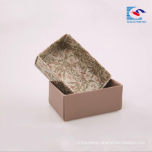 Color printing soap kraft corrugated board box paper bar soap packaging boxes